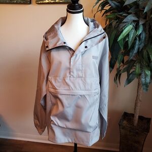 Madhappy Nylon Anorak Silver Hooded Pullover Unisex Medium